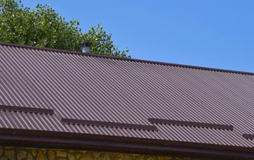 typical Heskin Green corrugated roof uses