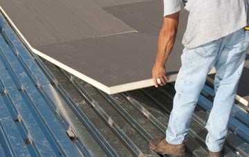 benefits of insulating Heskin Green flat roofing